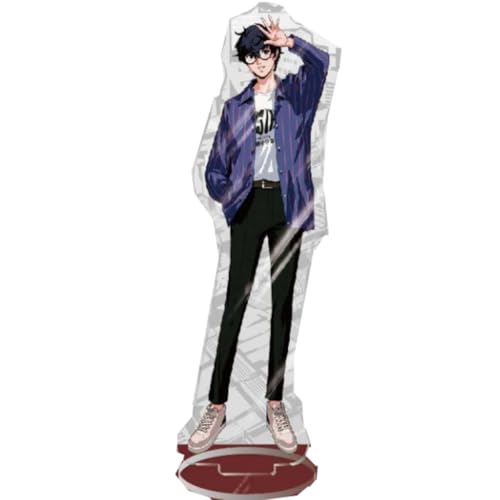 Flyshun Joker Figur Acryl Stehend Spiel Charaktere Acryl Ornamente Stand Modell, Tisch Dekoration, Anime Sammlungen Peripherie (Joker 3) von Flyshun