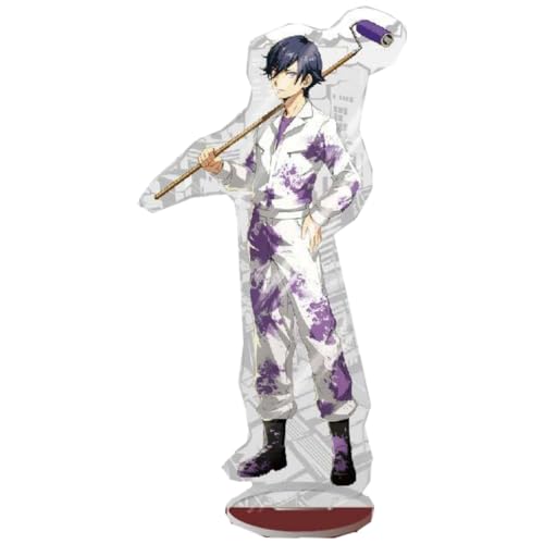 Flyshun Joker Figur Acryl Stehend Spiel Charaktere Acryl Ornamente Stand Modell, Tisch Dekoration, Anime Sammlungen Peripherie (Stil 3) von Flyshun