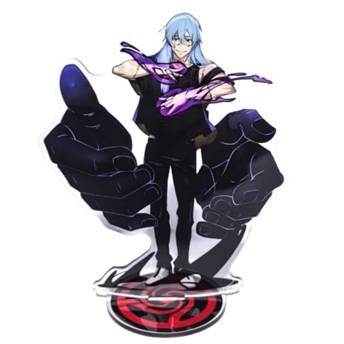 Flyshun Satoru Gojo Figur Acryl Stehend Spiel Charaktere Acryl Ornamente Stand Modell, Tisch Dekoration, Anime Sammlungen Peripherie (Mahito 1) von Flyshun