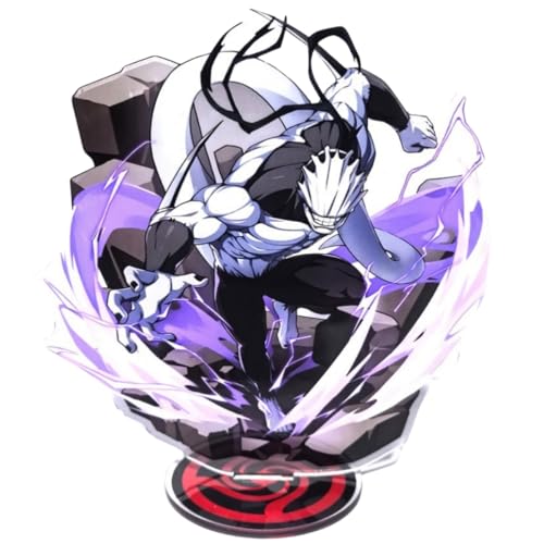 Flyshun Satoru Gojo Figur Acryl Stehend Spiel Charaktere Acryl Ornamente Stand Modell, Tisch Dekoration, Anime Sammlungen Peripherie (Stil 1) von Flyshun