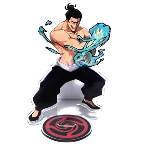 Flyshun Satoru Gojo Figur Acryl Stehend Spiel Charaktere Acryl Ornamente Stand Modell, Tisch Dekoration, Anime Sammlungen Peripherie (Todo Aoi 1) von Flyshun