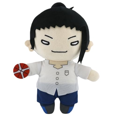 Flyshun Satoru Gojo Plüsch Sammelpuppe 20 Zentimeter Charakter Zimmer Dekor Cosplay Zubehör (Geto Suguru 3) von Flyshun