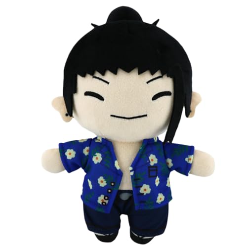 Flyshun Satoru Gojo Plüsch Sammelpuppe 20 Zentimeter Charakter Zimmer Dekor Cosplay Zubehör (Geto Suguru 4) von Flyshun