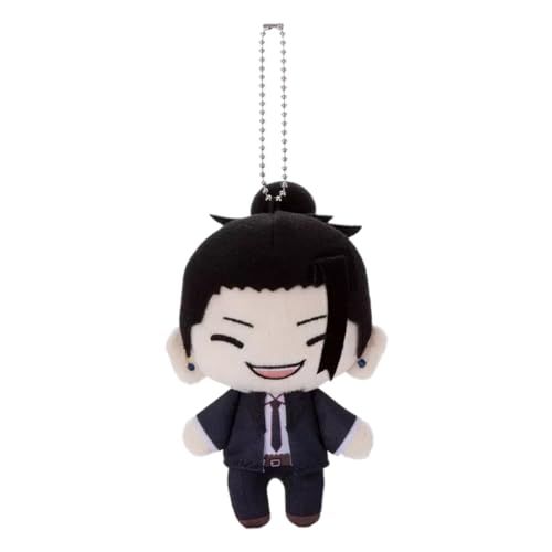 Flyshun Satoru Plüsch Sammelpuppe 12 Zentimeter Charakter Zimmer Dekor Cosplay Zubehör (Geto Suguru 1) von Flyshun