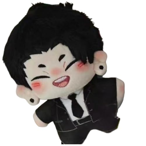 Flyshun Satoru Plüsch Sammelpuppe 12 Zentimeter Charakter Zimmer Dekor Cosplay Zubehör (Geto Suguru 5) von Flyshun