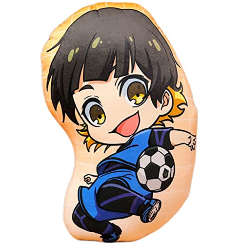 Flyshun Seishiro Nagi Plüschkissen Wurfkissen 45 cm Charakter Raumdekor Cosplay Zubehör (BACHIRA MEGURU 1) von Flyshun