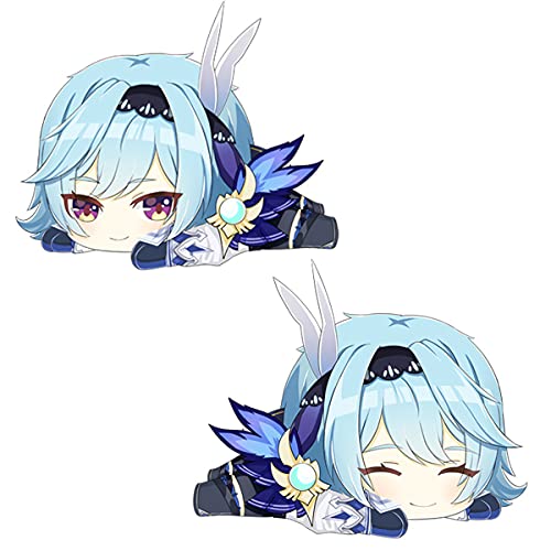 Flyshun scaramouche Furina Plüschkissen Wurfkissen 45 cm Charakter Raumdekor Cosplay Zubehör (Eula) von Flyshun