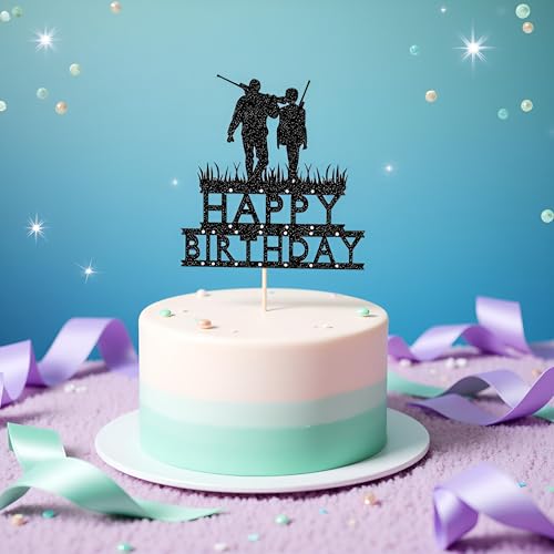 Tortenaufsatz zum halben Geburtstag, glitzernde Hälfte zu einer Dekoration, 6 Monate Feier, Partyzubehör, Blau (6) von FmiyunEea