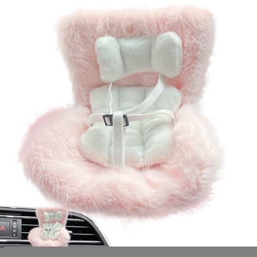 FmtwPhn Autositz Für Puppen,17cm Weicher Sitz Mit Belüftungsclip - Weiches Dekospielzeug Für Mädchen Damen Schreibtischdekoration FmtwPhn Autositz Für Puppen,17cm Weicher Sitz Mit Belüftungsclip - Weiches Dekospielzeug Für Mädchen Damen Schreibtischdekoration von FmtwPhn