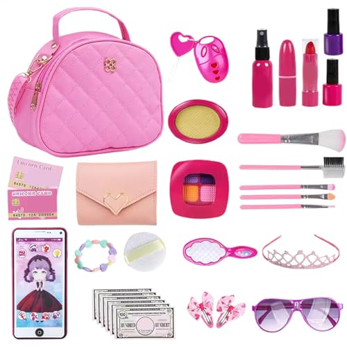 FmtwPhn Mädchen-Geldbörsen-Set, 32 x kleine Mädchen-Geldbörsen-Spielzeug-Set – Make-up-Spielzeug, Prinzessinnen-Spielzeug-Zubehör für Mädchen im Alter von 3–8 Jahren, Geburtstags-Weihnachtsspielzeug FmtwPhn Mädchen-Geldbörsen-Set, 32 x kleine Mädchen-Geldbörsen-Spielzeug-Set – Make-up-Spielzeug, Prinzessinnen-Spielzeug-Zubehör für Mädchen im Alter von 3–8 Jahren, Geburtstags-Weihnachtsspielzeug von FmtwPhn