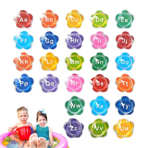 Bath Alphabet Buchstaben - Kinder Badezimmer Spielzeug,26 Teile Kinder Badewannen Buchstaben Für Schwimmbecken Und Badespaß Bath Alphabet Buchstaben - Kinder Badezimmer Spielzeug,26 Teile Kinder Badewannen Buchstaben Für Schwimmbecken Und Badespaß von Fmzrbnih