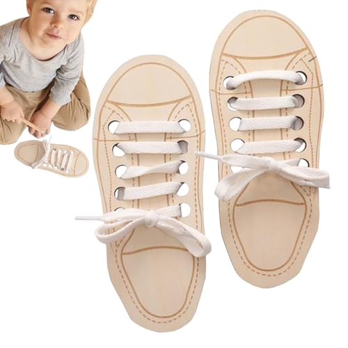 Faden -Schnürsenkelspielzeug - Holzschuhschnürung Spielzeug, Kleinkind -Spitzen -Trainer | Toddller Lern Shoelace Praction Board | Kinder Im Alter Von 3 Bis 6 Jahren Übung Hand-Auge-Koordination Spiel Faden -Schnürsenkelspielzeug - Holzschuhschnürung Spielzeug, Kleinkind -Spitzen -Trainer | Toddller Lern Shoelace Praction Board | Kinder Im Alter Von 3 Bis 6 Jahren Übung Hand-Auge-Koordination Spiel von Fmzrbnih
