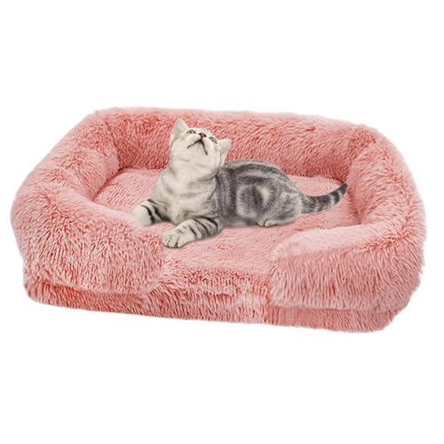 Flauschiges Hundebett – Couch-Haustierbett, Orthopädisches Gemütliches Hundebett | Bequemes, Beruhigendes Katzennest Mit Abnehmbarem, Waschbarem Bezug, Bequemer, Flauschiger Oberfläche, Rutschfester U Flauschiges Hundebett – Couch-Haustierbett, Orthopädisches Gemütliches Hundebett | Bequemes, Beruhigendes Katzennest Mit Abnehmbarem, Waschbarem Bezug, Bequemer, Flauschiger Oberfläche, Rutschfester U von Fmzrbnih
