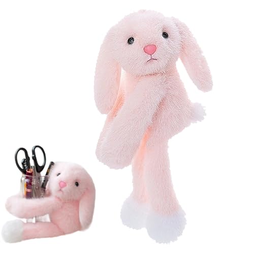 Fmzrbnih Magnetisches Tierspielzeug, Plüschspielzeug, dekorative Dekoration für Kinder, Kaninchen und Bär, für Tisch, Schlafzimmer, Familie, Klassenzimmer, Zuhause, Reisen von Fmzrbnih
