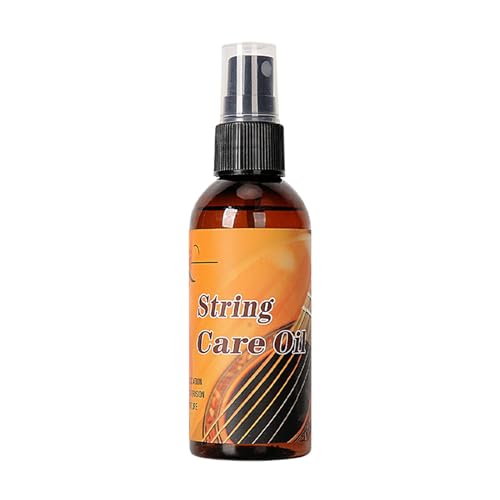 Gitarrenöl - Griffbrettstartöl, Holzkonditionierung Behandlung | Langlebige Saitenreiniger -Lösung, Zitronenpolitur Flüssigkeit, Gitarrenpflegezubehör, 80 ml Flasche zum Schutz der Musikinstrumente von Fmzrbnih