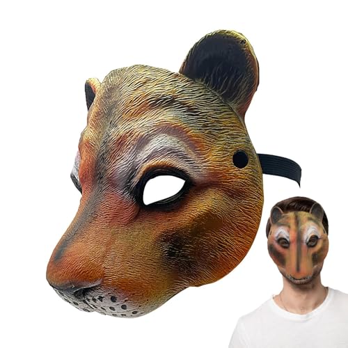 Halloween Gesichtsbedeckungen | 3D Gedruckter Gesichtsschutz - Verkleidungsaccessoires Für Frauen Männer Erwachsene Karneval Halloween Feiertage von Fmzrbnih