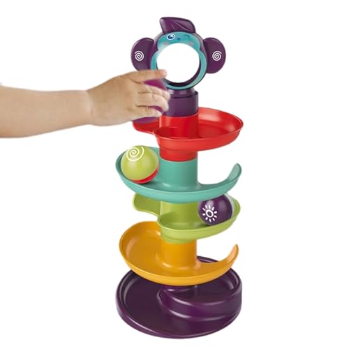 Interaktiver Ball Tower - Baby -Stapelaktivität, Lernspielzeug | Pädagogische Drop Towers -Spiel, Sensorische Entwicklung Spielset Für Kinder, Innenspaß Zu Hause, Kindergarten Und Urlaubsge Interaktiver Ball Tower - Baby -Stapelaktivität, Lernspielzeug | Pädagogische Drop Towers -Spiel, Sensorische Entwicklung Spielset Für Kinder, Innenspaß Zu Hause, Kindergarten Und Urlaubsge von Fmzrbnih