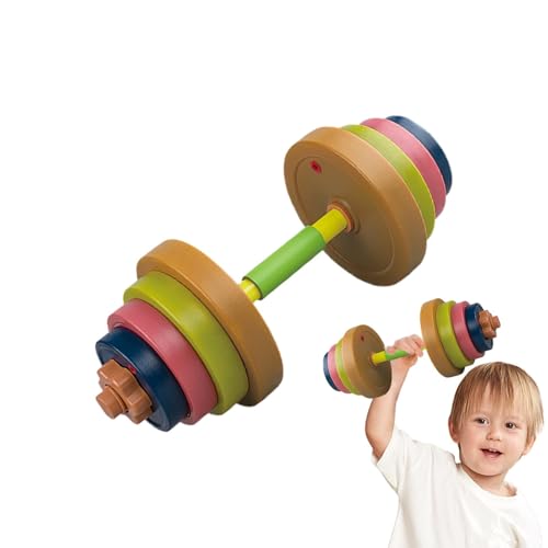 Kids Workout Langhantel - Kinder Trainingsausrüstung, Kinder Fitnessspielset | Harmless Tragbares Gewichtssatz Von Kindern, Mehrzweck -Gewichts -Set -Spielzeug, Einstellbares Design -Trainingspielzeug Kids Workout Langhantel - Kinder Trainingsausrüstung, Kinder Fitnessspielset | Harmless Tragbares Gewichtssatz Von Kindern, Mehrzweck -Gewichts -Set -Spielzeug, Einstellbares Design -Trainingspielzeug von Fmzrbnih