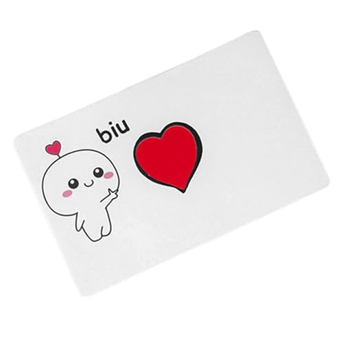 Pick The Heart Magic Trick - Romantischer Illusionskarten -Effekt, Leicht Durchzuführen | Tragbare Nahaufnahme-Mentalismus-Routine, Visuelle Magische Requisitin Für Paare, Anfänger, Magier Und Partys von Fmzrbnih