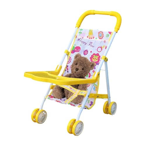 Puppenwagen - Spielen Sie House Rollenspielpuppenwagen, Bequemer Stoffsitz Und Sicherheitsriemen | Mehrzweckspielzeug Mit Schaumstoffgriff, Faltbares Comppact -Design, Einfache Saubere Für Puppe Puppenwagen - Spielen Sie House Rollenspielpuppenwagen, Bequemer Stoffsitz Und Sicherheitsriemen | Mehrzweckspielzeug Mit Schaumstoffgriff, Faltbares Comppact -Design, Einfache Saubere Für Puppe von Fmzrbnih