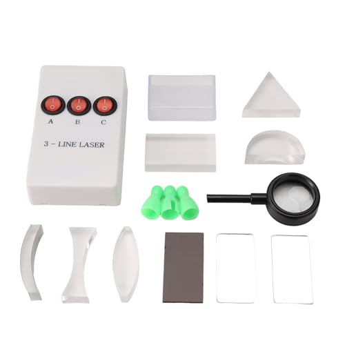 Fnfhsa Experimentier Set Physikalische Optik Dreieck Prisma -Lampe Konvex-Konkav Linsen Gruppe Wissenschaftliche GeräTe Fnfhsa Experimentier Set Physikalische Optik Dreieck Prisma -Lampe Konvex-Konkav Linsen Gruppe Wissenschaftliche GeräTe von Fnfhsa