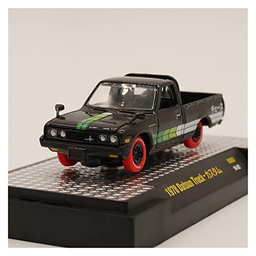 Motorfahrzeuge Replika Auto 1/64 Simulation Für Datsun Truck 1978 Diecast Alloy Pickup Car Model Collection Ornament Souvenir Display Originalgetreue Nachbildung von FoRes