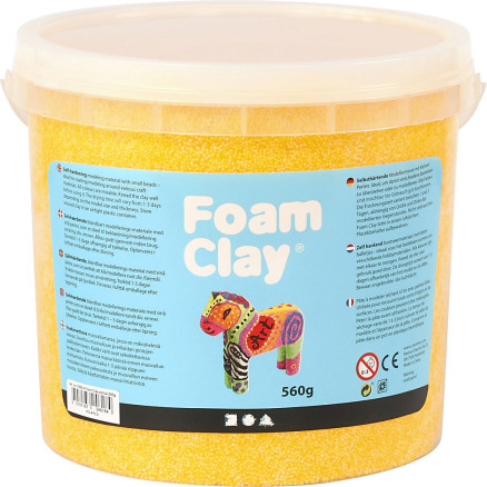 Foam Clay® , Gelb, 560 g/ 1 Eimer von Foam Clay