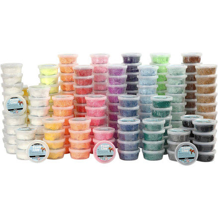 Foam Clay® , Sortierte Farben, 21x10 Dose/ 1 Pck von Foam Clay
