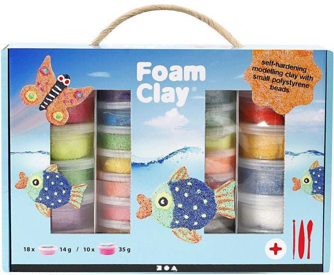 Foam Clay Geschenkbox Gemischte Farben von FoamClay