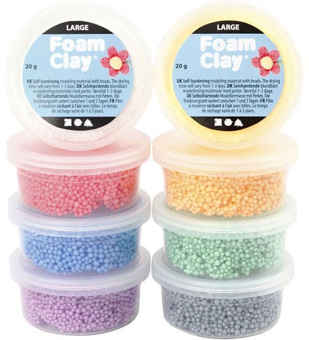 Foam Clay Large Gemischte Farben von FoamClay