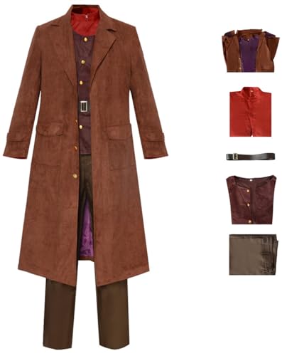 Foanja Hagrid Kostüm Herren Verkleidung Riese Zauberer Rubeus Hagrid Deluxe Komplette Uniform für Halloween Karneval Geburtstag Party Maskerade Fancy Costume Foanja Hagrid Kostüm Herren Verkleidung Riese Zauberer Rubeus Hagrid Deluxe Komplette Uniform für Halloween Karneval Geburtstag Party Maskerade Fancy Costume von Foanja
