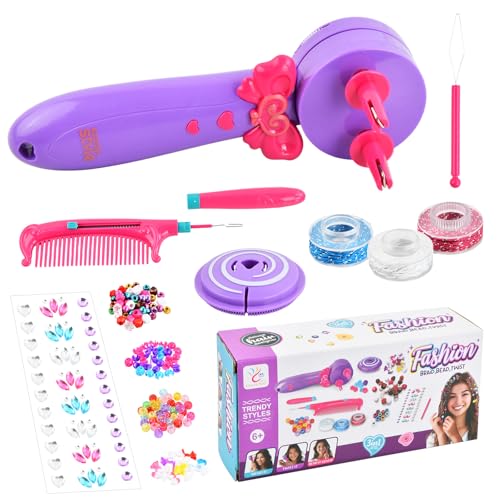 Focenat Haarflechtmaschine Mädchen, Haarflechter Automatische, Flechtmaschine Haare, Haare Haarflechter, DIY Hair Styling Flechthilfe, Geburtstagsgeschenk Kinder, DIY Haardekorations Spielzeug Focenat Haarflechtmaschine Mädchen, Haarflechter Automatische, Flechtmaschine Haare, Haare Haarflechter, DIY Hair Styling Flechthilfe, Geburtstagsgeschenk Kinder, DIY Haardekorations Spielzeug von Focenat