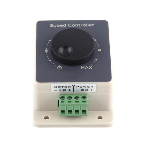 Focket DC10-60V 20A Motor Speed Controller mit wasserdichte Abdeckung - Praktischer Schraubenklemme - Geeignet für Weniger Als 120 W 240 W Motoren Outdoor Enthusiasten Focket DC10-60V 20A Motor Speed Controller mit wasserdichte Abdeckung - Praktischer Schraubenklemme - Geeignet für Weniger Als 120 W 240 W Motoren Outdoor Enthusiasten von Focket