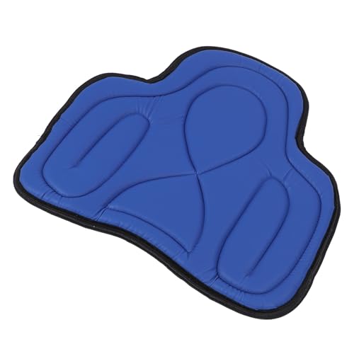 Focket Horse Sattelpolster, Verdickte PU -Leder -Sattelpolster mit Guter Atmungsaktivität für Reitkomfort für Reiter (Blue) von Focket