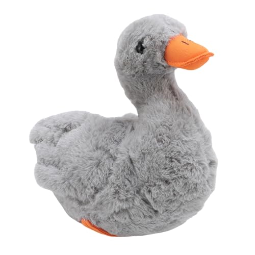 Focket Plüschente, Simulations-Plüschtier, Plüschente für Kinder und Erwachsene, entzückende Ententierpuppe für das Kinderzimmer zu Hause (Grey) von Focket