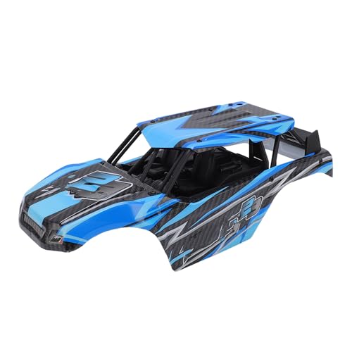 Focket RC-Car-Karosserieabdeckung, Ersatz-Karosserie für RC-Cars im Maßstab 1:18, leichte Ersatzteile für ferngesteuerte Autos, RC-Car-Zubehör (Blue) von Focket