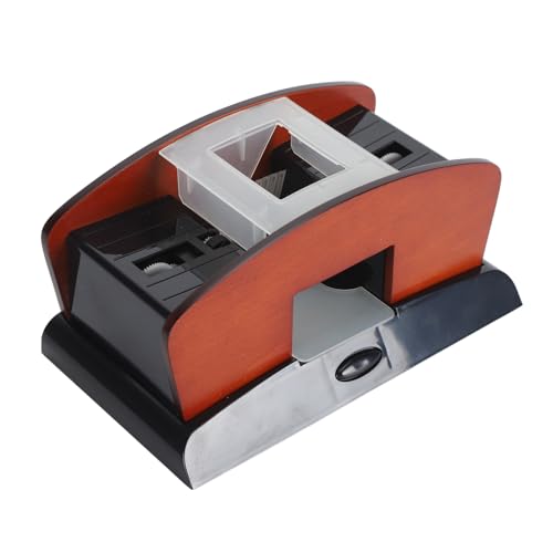 Automatischer Kartenmischer, EIN-Tasten-Start, Geräuschreduzierung, Schnelles Mischen, Praktisches Zubehör, Tragbares Design, 2/4/6 Deck, Elektrischer UNO-Pokermischer für Automatischer Kartenmischer, EIN-Tasten-Start, Geräuschreduzierung, Schnelles Mischen, Praktisches Zubehör, Tragbares Design, 2/4/6 Deck, Elektrischer UNO-Pokermischer für von Fockety