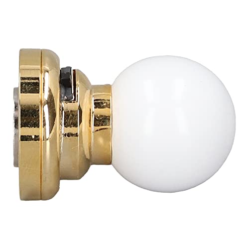 Fockety 1:12 PUPPENHAUS Miniatur-DECKENLAMPE, BATCHEBETRIEBENE MINI-DENCENLAMPE PUPPENHUUSER Beleuchtung Dekoration Mit Schalter auf Dem Tetal Basis, Puppenhäuser Möbel Zubel Zubel von Fockety