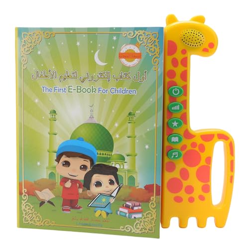 Fockety Arabisch Englisch Lautbuch, interaktives Lern Hörbuch mit Stift, Tierbilder, arabisches Alphabet für Kinder, englische Wörter, zweisprachiges Spielzeug für Kleinkinder Fockety Arabisch Englisch Lautbuch, interaktives Lern Hörbuch mit Stift, Tierbilder, arabisches Alphabet für Kinder, englische Wörter, zweisprachiges Spielzeug für Kleinkinder von Fockety