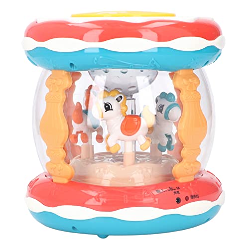 Fockety BABYSPIELEUG, PROPREATMISIONSFUNTION 360 Grad Drehung Buntes Licht Drehende Lichtspielzug Glatte Kanten Weiches Licht Musikalischen Lernspielegug für Klinkinder Fockety BABYSPIELEUG, PROPREATMISIONSFUNTION 360 Grad Drehung Buntes Licht Drehende Lichtspielzug Glatte Kanten Weiches Licht Musikalischen Lernspielegug für Klinkinder von Fockety