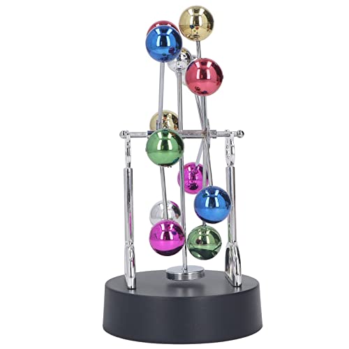 Fockety Elektisch Biebene, Rotierende Balkugeln, Magnetisch Rotierende, Mehrfarbige Asteroiden, Elektronische Perpetuum Mobile Schreibischspielegug, Dekoration für Heubüro von Fockety