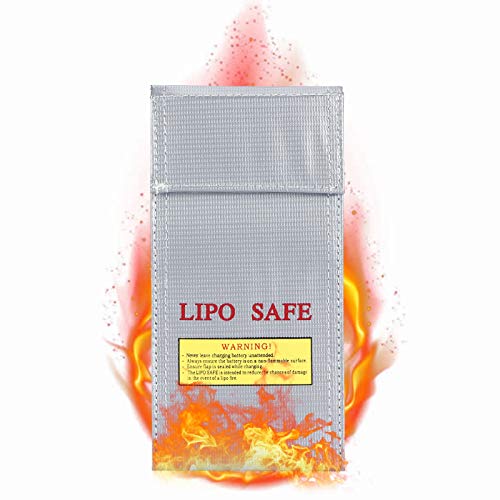 Fockety Feuerfestes Explosions -Proof -Batteriebeutel, Tragbarer Lithium -Ionen -Batteriespeicherbeutel mit Spritzerem PVC -Material und Hakenschleifenbefestigungsmittel für Batterien Fockety Feuerfestes Explosions -Proof -Batteriebeutel, Tragbarer Lithium -Ionen -Batteriespeicherbeutel mit Spritzerem PVC -Material und Hakenschleifenbefestigungsmittel für Batterien von Fockety