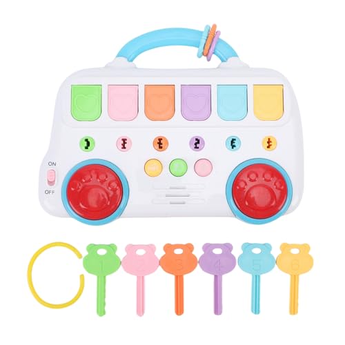 Fockety Key Animal Interactive Toy, Musikalisches Bildungsspielzeug für mit Logischem Denken und Teamworkbewusstsein, Sicheres Plastikspielzeug für Kleinkinder Alter 3+ Fockety Key Animal Interactive Toy, Musikalisches Bildungsspielzeug für mit Logischem Denken und Teamworkbewusstsein, Sicheres Plastikspielzeug für Kleinkinder Alter 3+ von Fockety