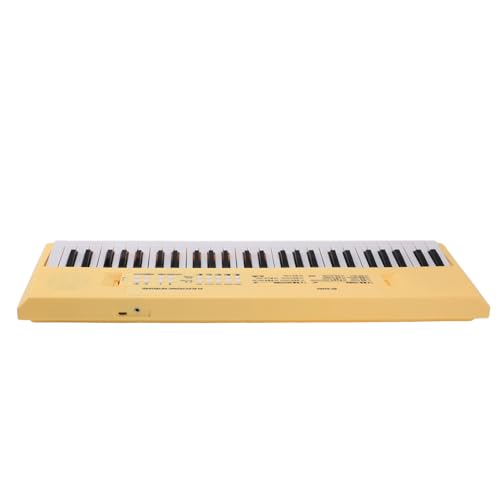 Fockety Kinderserklaverertastatur, 54 Tasten, Tragbares Elektronische Tastaturklavier für Kinder mit Mikrofon, Musikpaldagogische Instrumentespielepielgeug 3–8 Jahre Alte Mädchen und Jungen (YELLOW) Fockety Kinderserklaverertastatur, 54 Tasten, Tragbares Elektronische Tastaturklavier für Kinder mit Mikrofon, Musikpaldagogische Instrumentespielepielgeug 3–8 Jahre Alte Mädchen und Jungen (YELLOW) von Fockety