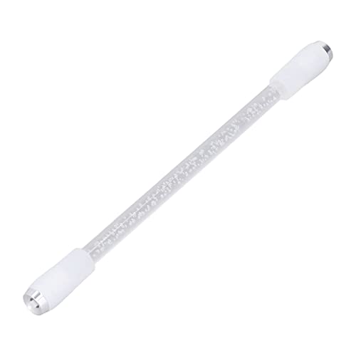 Fockety LED Spinning Pen, 8,9 Zoll Anti-Rutsch Rolling Finger Rotierende Stift, Spinning Kugelschreiber, Fliegender Rotierender Stift, Stressabbauende Gehirntrainingsspielug für Erwachenssene (Blase) von Fockety