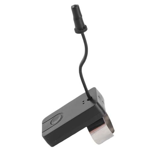 Fockety Multifunktions -LED -Ohrlicht Daumenlampe für Ohrreinigung, Bequeme USB wiederaufladbare Ohr Pick Licht (Black) von Fockety