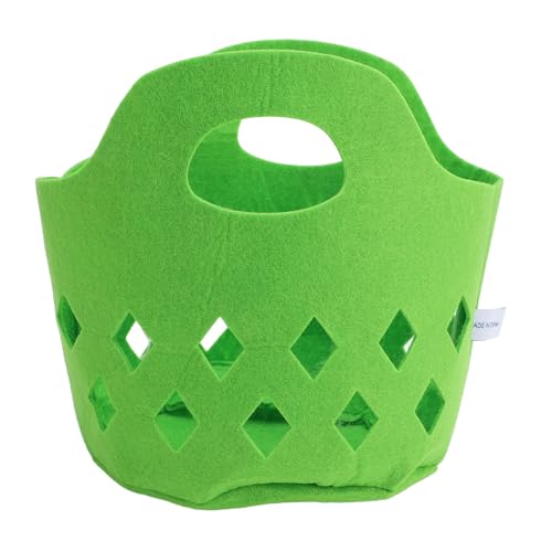 Fockety Obstkorb für Kleinkinder, 3-teilig, weicher Filz, multifunktionaler Spielzeugkorb, Zubehör für das Spielset „Vortäuschen Einer Küche“ für die Früherziehung von Kleinkindern von Fockety