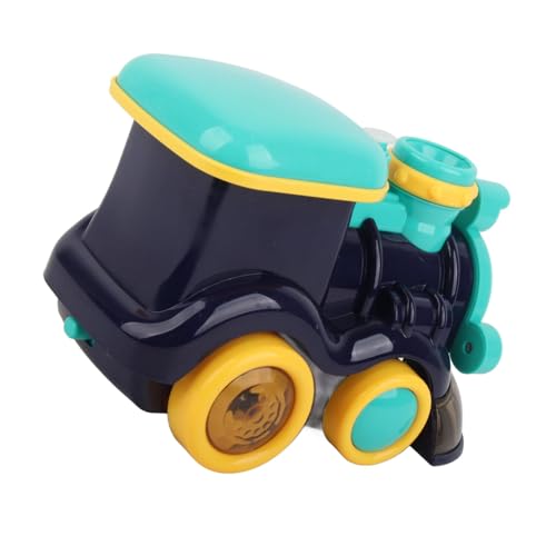 Fockety SEIFENBLASEN-Spielzug, Elektrische Seifenblasenblasen Dynamische Musik Coole BeleUtungungseffekte SEIFENBLASEN-Spielzug-Zug Langlebiger ABS-KUNTSTOFF SEIFENBLASEN Motor Auto (Dunkelblau) von Fockety