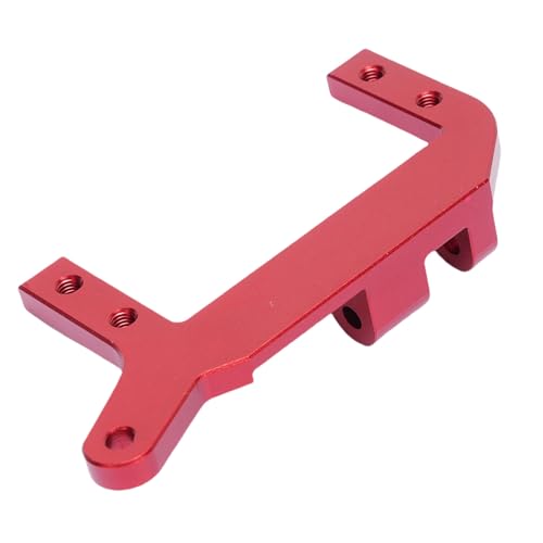Fockety Servo auf Achse montiert, CNC-gefräste Aluminiumlegierung SOA-Halterung 4-Lenker-Aufhängung für 1/10 RC-Car-Zubehör, zerstörungsfreie Installation (Rot) von Fockety
