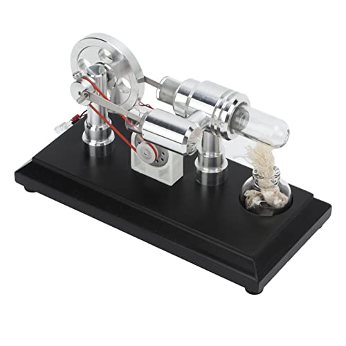 Fockety Stirlingmotor -Motor, Edelstahl Physik Wissenschaft Experiment Motor Modell MIT Bunten LED, Dampfmaschin -Modell Stirlingmotor Kit für Physik WisSchaft Bildung SPIPIELEUGUGE Fockety Stirlingmotor -Motor, Edelstahl Physik Wissenschaft Experiment Motor Modell MIT Bunten LED, Dampfmaschin -Modell Stirlingmotor Kit für Physik WisSchaft Bildung SPIPIELEUGUGE von Fockety